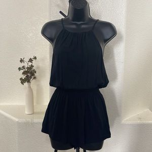 FOREVER 21 BLACK ROMPER